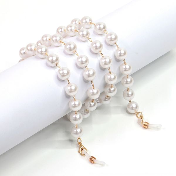 new 10mm glassespearl pearl gold chain necklace sun glasses antianti-drop glasses rope eye lanyard, Blue
new 10mm glassespearl pearl gold chain necklace sun glasses antianti-drop glasses rope eye lanyard, Blue