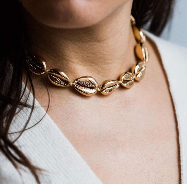 charm shell choker necklace hand-woven rope clavicle chain collar bohemia ladies jewelry sea shell short necklace jewelry gift, Silver
charm shell choker necklace hand-woven rope clavicle chain collar bohemia ladies jewelry sea shell short necklace jewelry gift, Silver