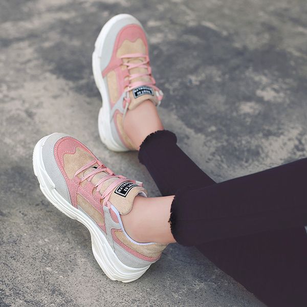 new women's casual shoes non-slip wear-resistant sports shoes breathable mesh women's vulcanized shoe platform chaussure femme
new women's casual shoes non-slip wear-resistant sports shoes breathable mesh women's vulcanized shoe platform chaussure femme