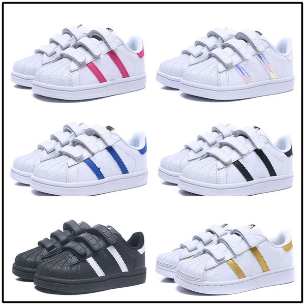04 classic youth stan smith superstar kids girls child boys baby children shoes casual sport size 24-35, Black
04 classic youth stan smith superstar kids girls child boys baby children shoes casual sport size 24-35, Black