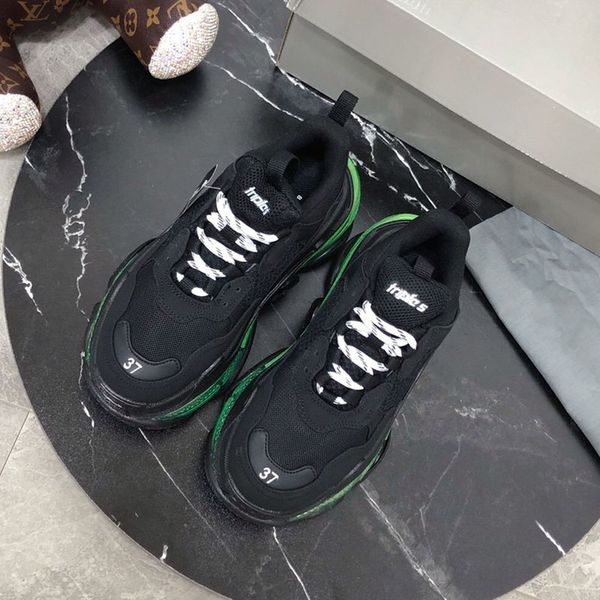 designer shoes luxury mens women casual shoes, men and women sneakers couple models tennis shoes triple s transparent sole o01, Black
designer shoes luxury mens women casual shoes, men and women sneakers couple models tennis shoes triple s transparent sole o01, Black