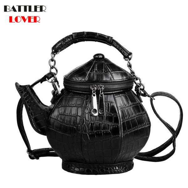 fashion funny teapot shaped handbag women's stone pattern leather single shoulder bag gothic personalized party mujer femme bag
fashion funny teapot shaped handbag women's stone pattern leather single shoulder bag gothic personalized party mujer femme bag