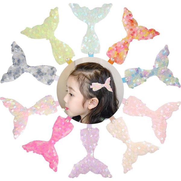 10pcs 4 inch fairy tale beautiful glitter mermaid cute kids ribbon hairpin sequins girls mermaid hairpin, Slivery;white
10pcs 4 inch fairy tale beautiful glitter mermaid cute kids ribbon hairpin sequins girls mermaid hairpin, Slivery;white