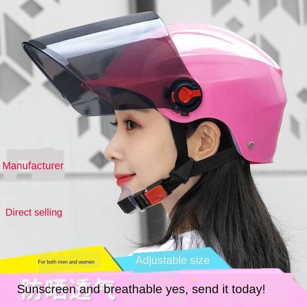 electric vehicle motorcycle motorcycle safety safety protective helmet men's and women's half helmet
electric vehicle motorcycle motorcycle safety safety protective helmet men's and women's half helmet