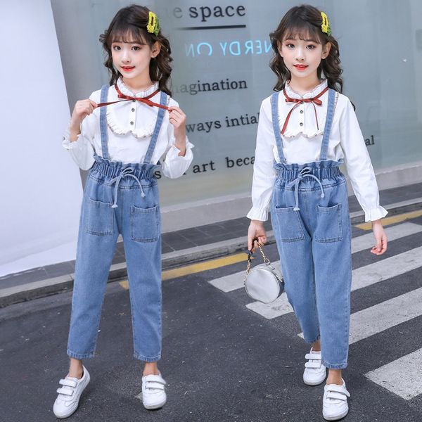 t4npw girls' backwear autumn medium and large girls' children's korean style western jumper pants crawler shoulder strap craw, Blue
t4npw girls' backwear autumn medium and large girls' children's korean style western jumper pants crawler shoulder strap craw, Blue