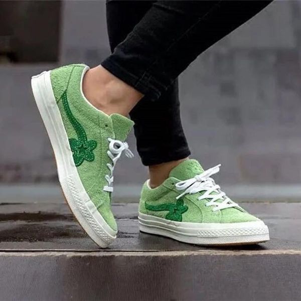 new creator golf le fleur one stars ox ttc canvas shoes tyler the creator trending mens platform trainers men woman causal sports sneaker, Black
new creator golf le fleur one stars ox ttc canvas shoes tyler the creator trending mens platform trainers men woman causal sports sneaker, Black