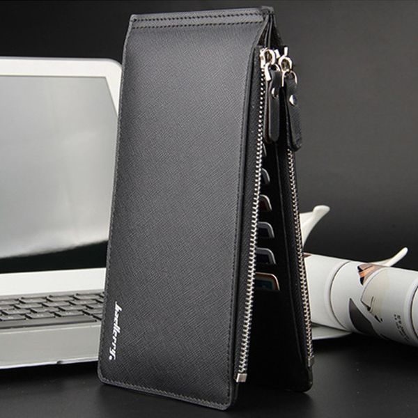 2020 new phone pocket men p wallets business style leather card holder billfold purse long wallet mens cards holders, Red;black
2020 new phone pocket men p wallets business style leather card holder billfold purse long wallet mens cards holders, Red;black