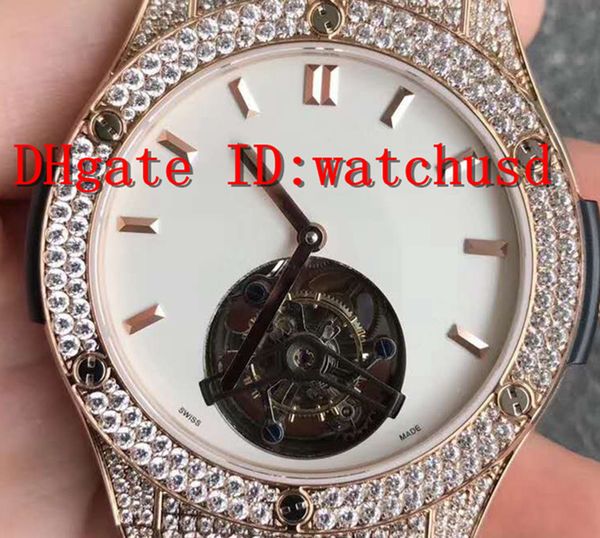 tourbillon fashion watches 18k rose gold business watch power reserve 48 hours diamond sapphire automatic transparent case back, Slivery;brown
tourbillon fashion watches 18k rose gold business watch power reserve 48 hours diamond sapphire automatic transparent case back, Slivery;brown