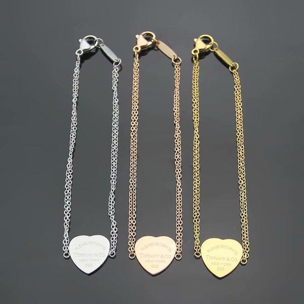 z28 chain heart fashion tt brand designer bracelets for lady design women party wedding lovers gift stainless steel have logo
z28 chain heart fashion tt brand designer bracelets for lady design women party wedding lovers gift stainless steel have logo
