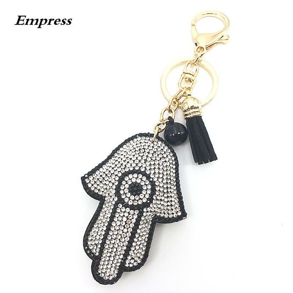 fatima keychain leather tassel gold key holder metal crystal key chain keyring charm bag auto pendant gift wholesale price, Silver
fatima keychain leather tassel gold key holder metal crystal key chain keyring charm bag auto pendant gift wholesale price, Silver