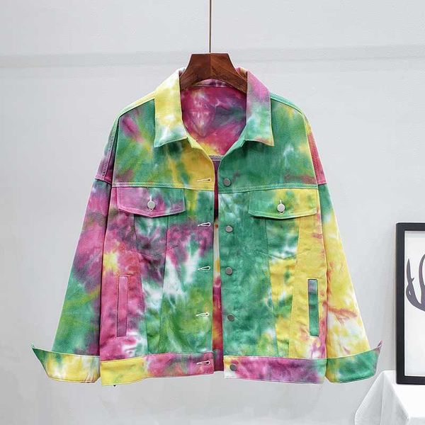 2020 autumn fashion loose painting graffiti jeans jacket women streetwear korean long sleeve denim jacket vintage jean coat g359, Black;brown
2020 autumn fashion loose painting graffiti jeans jacket women streetwear korean long sleeve denim jacket vintage jean coat g359, Black;brown
