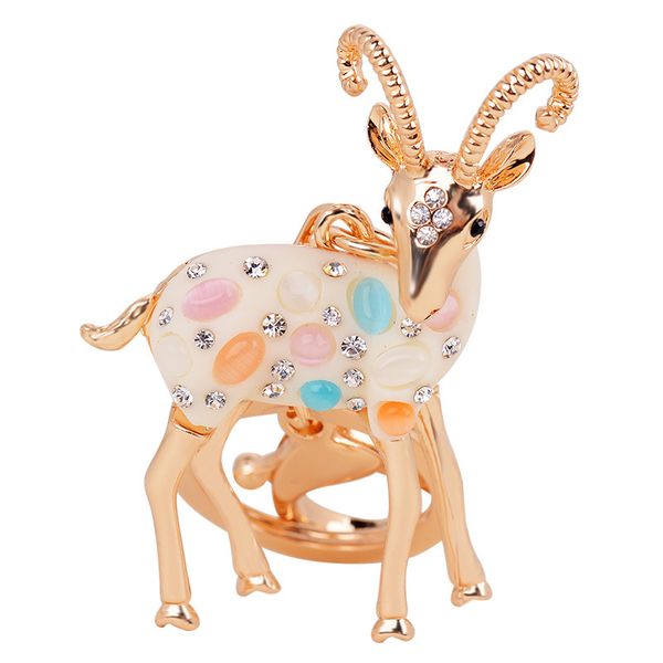 xdpqq creative zodiac small gift new goat keychain car keychain bag charm cute key ring, Silver
xdpqq creative zodiac small gift new goat keychain car keychain bag charm cute key ring, Silver