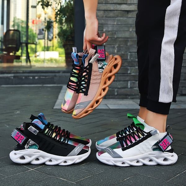classic flying woven trend men's casual shoes lightweight comfortable cushioning running shoes high elastic non-slip wear shoes, Black
classic flying woven trend men's casual shoes lightweight comfortable cushioning running shoes high elastic non-slip wear shoes, Black