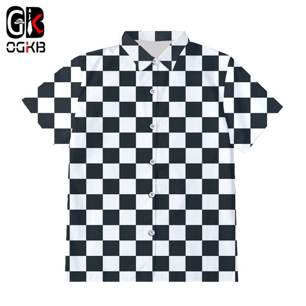 ogkb shin harajuku men's casual button shirt cool print black white grid 3d shirt suitable for slim short oversized 5xl, White;black
ogkb shin harajuku men's casual button shirt cool print black white grid 3d shirt suitable for slim short oversized 5xl, White;black