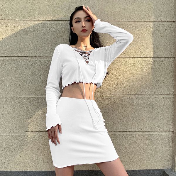 women's tracksuits 2021 off shoulder two piece set solid button bodycon 2 women long sleeve and skirt summer autumn sets, Gray
women's tracksuits 2021 off shoulder two piece set solid button bodycon 2 women long sleeve and skirt summer autumn sets, Gray