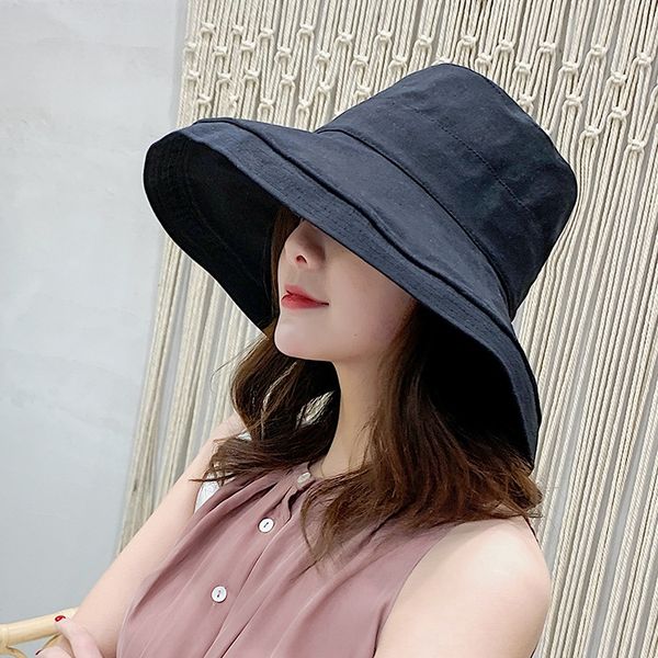 sun cotton linen big brim fisherman female korean casual all-match summer sun bucket cotton linen bucket hat foldable basin hat, Blue;gray
sun cotton linen big brim fisherman female korean casual all-match summer sun bucket cotton linen bucket hat foldable basin hat, Blue;gray