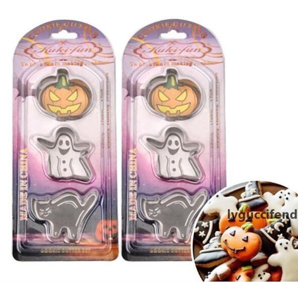 3pcs/set stainless steel biscuit mould bakeware halloween series shape fondant cake mold diy pastry cookie cutter
3pcs/set stainless steel biscuit mould bakeware halloween series shape fondant cake mold diy pastry cookie cutter