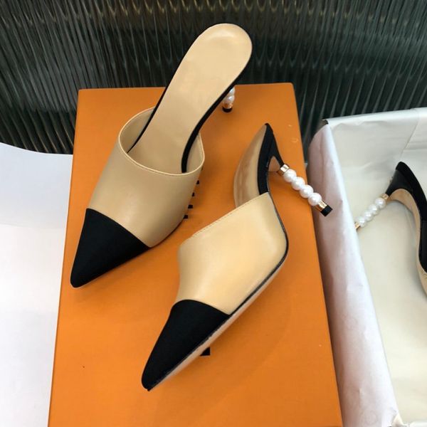 point toe pumps summer brand design pearl spike heels women shoes classic slip-on female pump 8.5cm, Black
point toe pumps summer brand design pearl spike heels women shoes classic slip-on female pump 8.5cm, Black