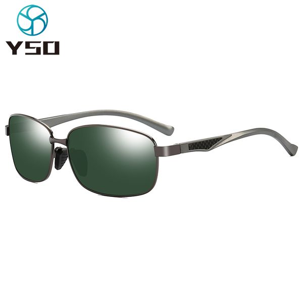 yso 2020 polarized sunglasses men alloy frame uv400 protection women men's glasses for driving retro green lens shades 7755, White;black
yso 2020 polarized sunglasses men alloy frame uv400 protection women men's glasses for driving retro green lens shades 7755, White;black