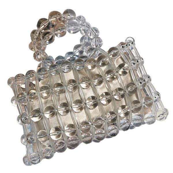 transparent crystal glass pearl bags women handmade handbag hollow clear handle hand bags summer beach party purse bag(inc
transparent crystal glass pearl bags women handmade handbag hollow clear handle hand bags summer beach party purse bag(inc