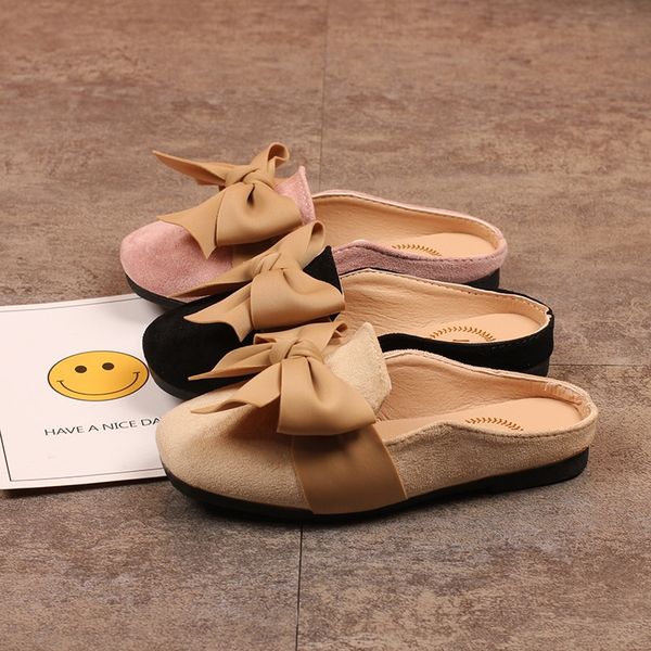 summer 2020 new slippers girl' half sandal baotou half-drag bow single sandals children' shoes big children' shoes, Black;grey
summer 2020 new slippers girl' half sandal baotou half-drag bow single sandals children' shoes big children' shoes, Black;grey