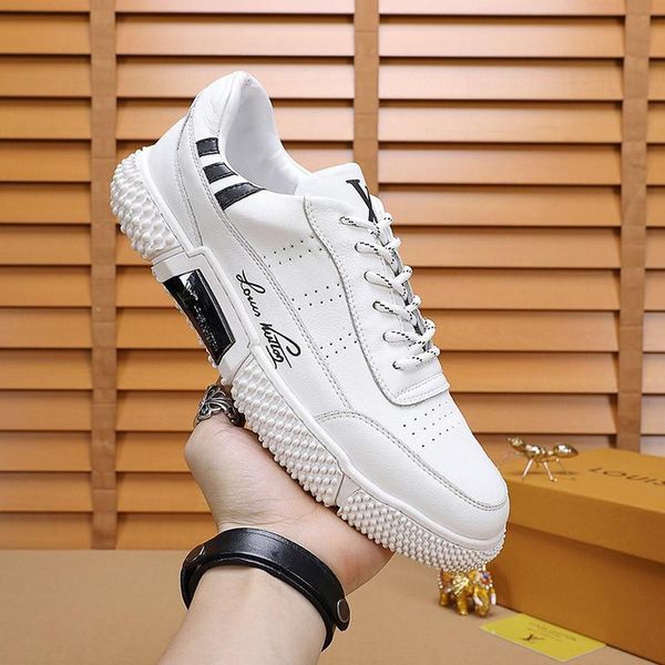 2020t new customized version of luxury design printed high-quality leather sneakers wild mens casual shoes mens banquet shoes size: 38-45, Black
2020t new customized version of luxury design printed high-quality leather sneakers wild mens casual shoes mens banquet shoes size: 38-45, Black
