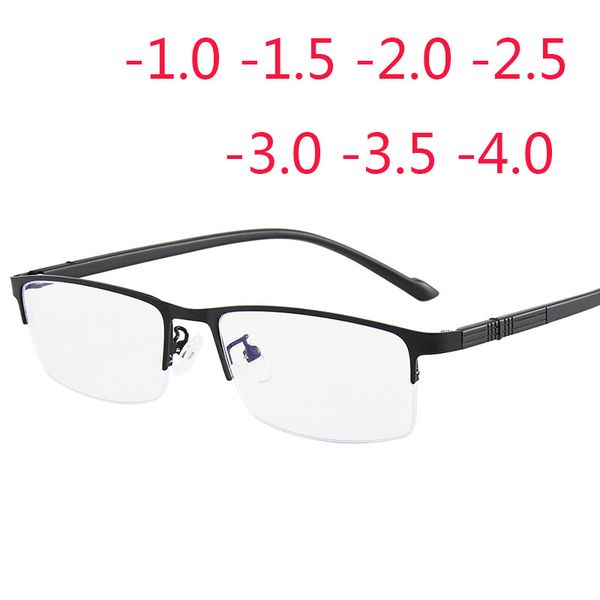 anti-blue light metal half frame myopia glasses men ultralight finished short-sighted eyewear women -1.0 -1.5 -2.0 -3.0 -4.0, White;black
anti-blue light metal half frame myopia glasses men ultralight finished short-sighted eyewear women -1.0 -1.5 -2.0 -3.0 -4.0, White;black