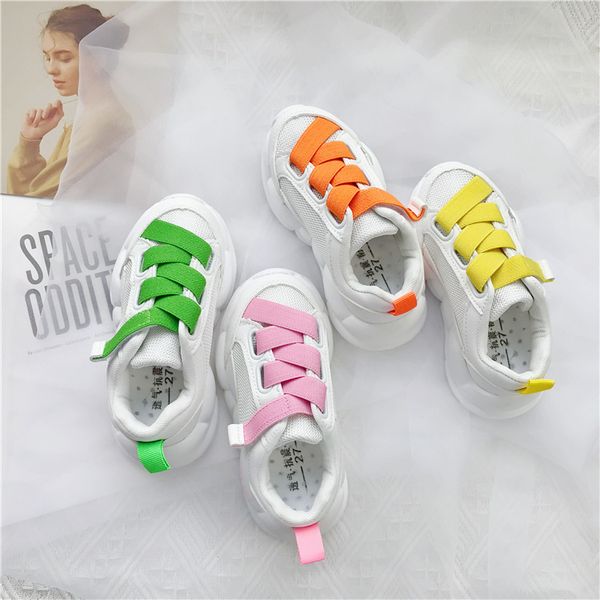 2019 spring autumn new korean bright lace children comfortable shoes girls airmesh breathable shoes kids fashion sports shoes t200723, Black;red
2019 spring autumn new korean bright lace children comfortable shoes girls airmesh breathable shoes kids fashion sports shoes t200723, Black;red