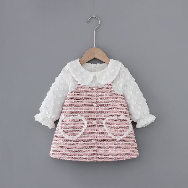 spring autumn baby girls infants ruffles sweet knit knitwear patchwork long sleeve dress princess kids baby girl cloths, Red;yellow
spring autumn baby girls infants ruffles sweet knit knitwear patchwork long sleeve dress princess kids baby girl cloths, Red;yellow