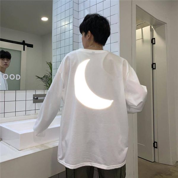 januarysnow harajuku street oversize reflective t shirt men big moon streetwear cotton shirt men chic ulzzang kpop hip hop t shirt, White;black
januarysnow harajuku street oversize reflective t shirt men big moon streetwear cotton shirt men chic ulzzang kpop hip hop t shirt, White;black