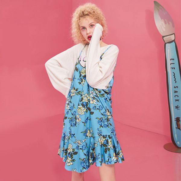new oversized woman 2 pieces set print o-neck woman tshirts and mini beach dress casual full women t-shirts, White
new oversized woman 2 pieces set print o-neck woman tshirts and mini beach dress casual full women t-shirts, White