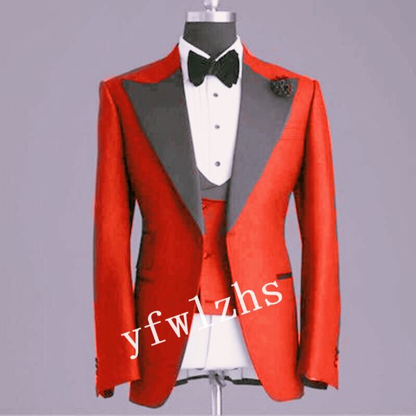 handsome one button groomsmen peak lapel groom tuxedos men suits wedding/prom/dinner man blazer(jacket+pants+tie+vest) w296, Black;gray
handsome one button groomsmen peak lapel groom tuxedos men suits wedding/prom/dinner man blazer(jacket+pants+tie+vest) w296, Black;gray