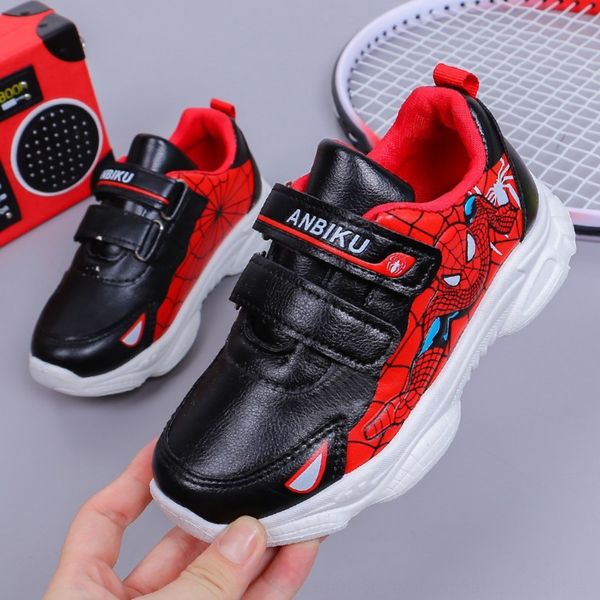 spider-man children sneakers 2019 spring autumn new boy sports sports korean versatile casual shoes in the big running shoes, Black
spider-man children sneakers 2019 spring autumn new boy sports sports korean versatile casual shoes in the big running shoes, Black