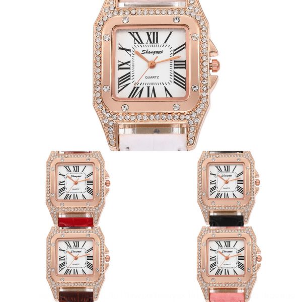 tql9x new diamond-encrusted roman square band belt tiktok new diamond-encrusted roman square women's watchband women's watch belt, Blue
tql9x new diamond-encrusted roman square band belt tiktok new diamond-encrusted roman square women's watchband women's watch belt, Blue
