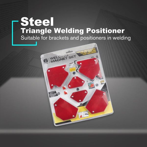 6pcs welding triangle locator welding positioner without switch multi-specification magnetic fixed angle tool set
6pcs welding triangle locator welding positioner without switch multi-specification magnetic fixed angle tool set