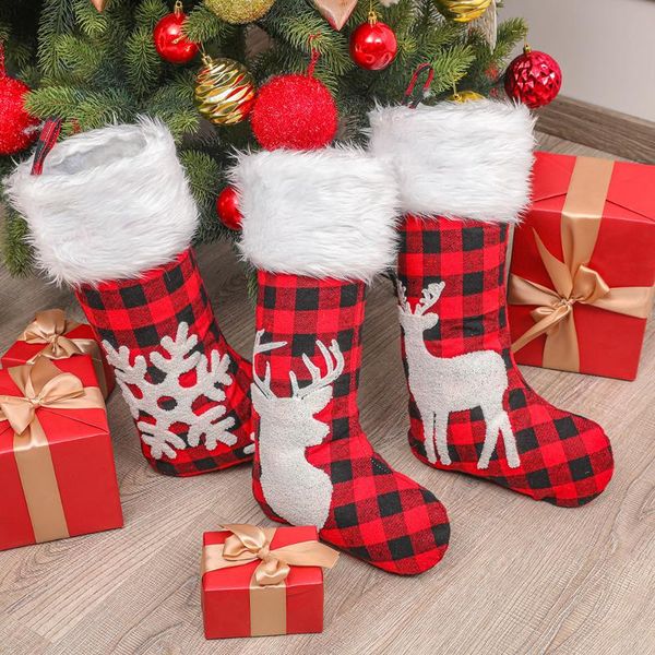 new year christmas stockings snowflake elk santa xmas candy gift bag for kids christmas tree decorations for home 2021 noel
new year christmas stockings snowflake elk santa xmas candy gift bag for kids christmas tree decorations for home 2021 noel