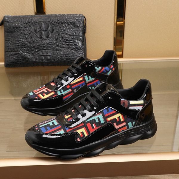 2020 k7 fashion trend mens designer shoes leather breathable luxury shoes lace-up casual hiker shoes mens sneakers, Black
2020 k7 fashion trend mens designer shoes leather breathable luxury shoes lace-up casual hiker shoes mens sneakers, Black