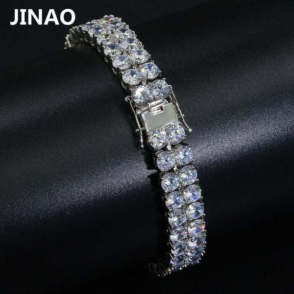jinao hip hop bracelets 2 rows gold silver-color cubic zirconia paved all iced out tennis bling lab cz stones gift, Golden;silver
jinao hip hop bracelets 2 rows gold silver-color cubic zirconia paved all iced out tennis bling lab cz stones gift, Golden;silver