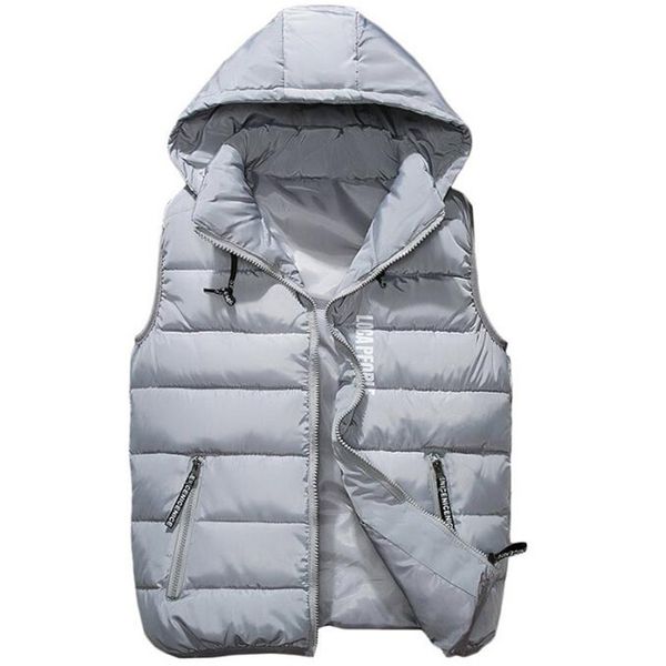fashion men's vest winter men brand hooded vest male fashion cotton-padded waistcoat jacket and coat warm cotton-padded, Black;white
fashion men's vest winter men brand hooded vest male fashion cotton-padded waistcoat jacket and coat warm cotton-padded, Black;white