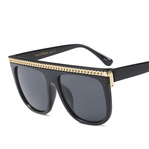 flat oversized square sunglasses women gradient 2018 summer style classic women sun glasses big square eyewear uv400, White;black
flat oversized square sunglasses women gradient 2018 summer style classic women sun glasses big square eyewear uv400, White;black