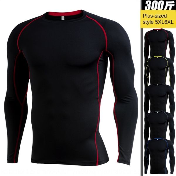 long-sleeved fitness suit quick-drying tight pro t-shirt t-shirt high-elastic breathable running suit extra-fat plus plus size 5x6x, Black
long-sleeved fitness suit quick-drying tight pro t-shirt t-shirt high-elastic breathable running suit extra-fat plus plus size 5x6x, Black