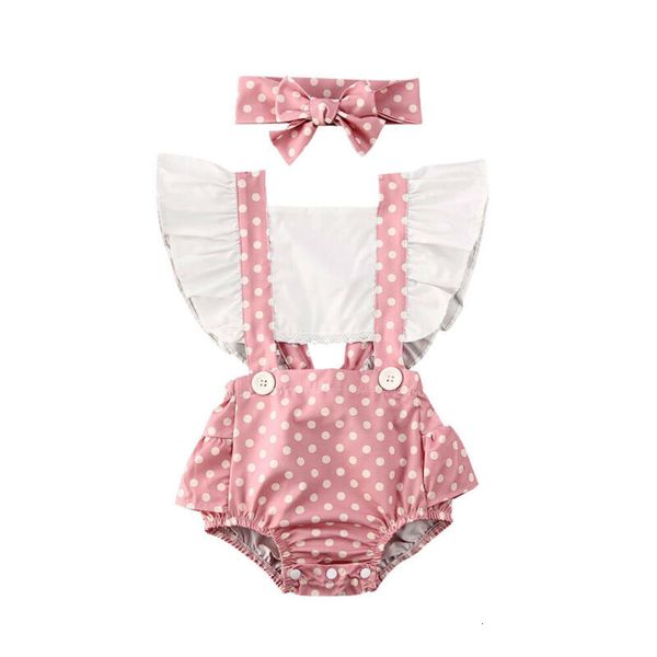 2020 toddler baby girl bodysuits headband 2pcs polka dot print ruffles short sleeve playsuit outfits set 0-24m, Blue
2020 toddler baby girl bodysuits headband 2pcs polka dot print ruffles short sleeve playsuit outfits set 0-24m, Blue