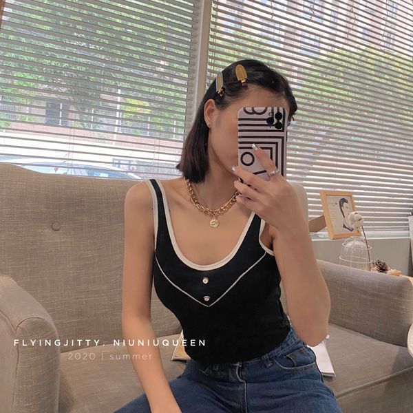 2020 underpants sling new button queen vest seamless women's under outer wear large u outer wear with chest pad integrated sling, White
2020 underpants sling new button queen vest seamless women's under outer wear large u outer wear with chest pad integrated sling, White
