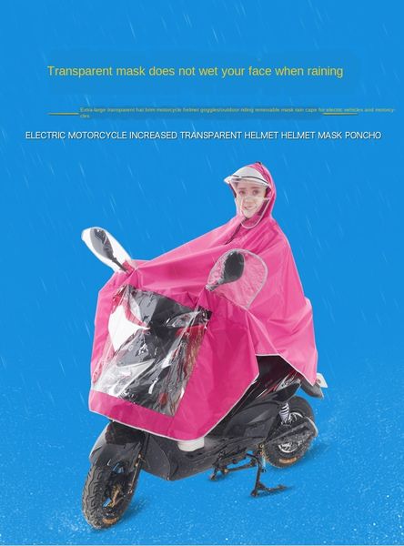 lmkwm electric poncho thickened waterproof thickened rainproof windproof durable transparent mask mask reflector cover oxford cloth cloak ox
lmkwm electric poncho thickened waterproof thickened rainproof windproof durable transparent mask mask reflector cover oxford cloth cloak ox