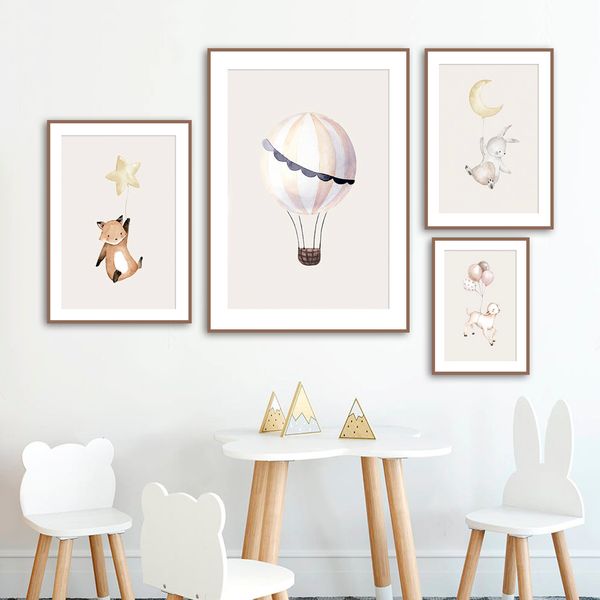 rabbit fox sheep balloon star moon wall art canvas painting nordic posters and prints animals wall pictures kids baby room decor
rabbit fox sheep balloon star moon wall art canvas painting nordic posters and prints animals wall pictures kids baby room decor