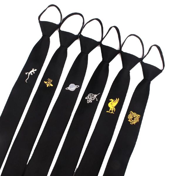 black embroidery neck ties for men women casual simple necktie for boys girls suits student tie slim zipper ties gravatas, Blue;purple
black embroidery neck ties for men women casual simple necktie for boys girls suits student tie slim zipper ties gravatas, Blue;purple