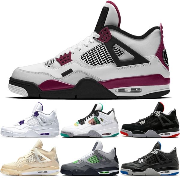 jumpman 4 4s basketball shoes for men 2019 bred neon rasta count purple red metallic trainers vela cool grey men trainer sneaker sports
jumpman 4 4s basketball shoes for men 2019 bred neon rasta count purple red metallic trainers vela cool grey men trainer sneaker sports
