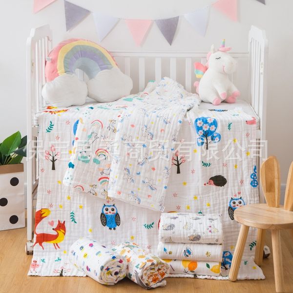 yhc2t cotton gauze class a quilt 6-layer high-density towelinfant blanket printing 110*110 cotton gauze towel class a quilt 6-layer high-den
yhc2t cotton gauze class a quilt 6-layer high-density towelinfant blanket printing 110*110 cotton gauze towel class a quilt 6-layer high-den