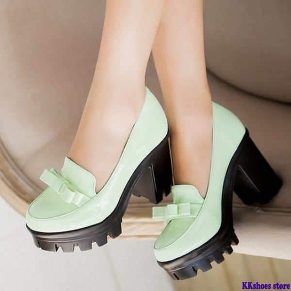 brand new square high heels platform bow tie spring summer shoes outdoor big size 43 shoes woman pumps, Black
brand new square high heels platform bow tie spring summer shoes outdoor big size 43 shoes woman pumps, Black
