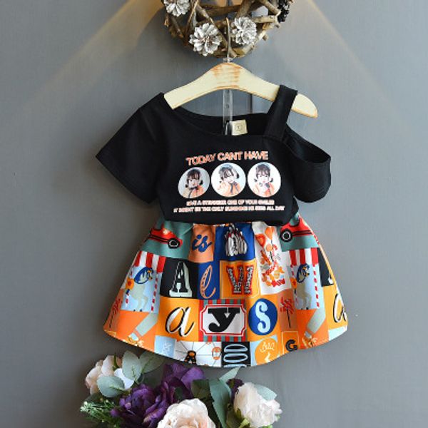 kids two-piece printed sets 2020 new girls off-shoulder short-sleeved t-shirt + printed skirts girls summer designer suits children sets
kids two-piece printed sets 2020 new girls off-shoulder short-sleeved t-shirt + printed skirts girls summer designer suits children sets
